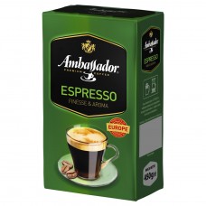 Кава натуральна смажена мелена «Espresso», 450 г ТМ «Ambassador»