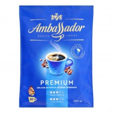 Кава розчинна сублімована «Premium», 170 г ТМ «Ambassador»