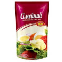 Майонез 45% соус Сімейний 160г д/п Чугуєв Продукт