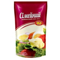 Майонез 45% соус Семейный д/п Чугуев Продукт 500 г