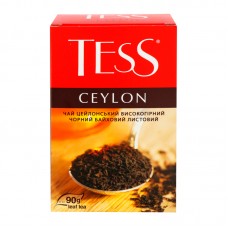 Чай цейлонський високогірний чорний байховий листовий “Ceylon” TM “Tess”