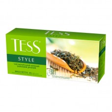 Чай зелений у пакетиках 25 шт Style Tess 50 г