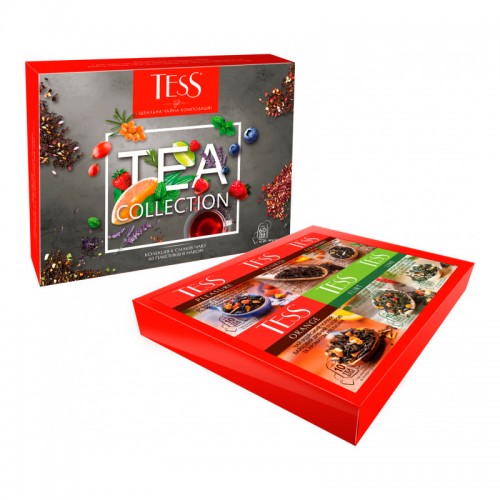 Набір чаю ТЕСС у пакетиках для разової заварки ТМ «Tess» 6 смаків