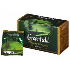 Чай китайський зелений байховий дрібний в пакетиках «Flying Dragon», 50 г ТМ «Greenfield»