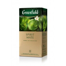 Чай трав'яний дрібний з ароматом лайма та грейпфрута у пакетиках для разової заварки «Spirit Mate», 37,5 г ТМ «Greenfield»