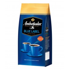 Кава натуральна смажена в зернах «Blue Label», 1 кг ТМ «Ambassador»