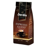 Кава натуральна смажена в зернах Espresso Gusto Jardin 1 кг