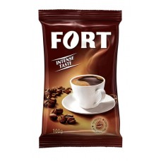 Кава натуральна смажена мелена, 100 г ТМ «Fort»
