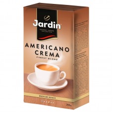 Кава натуральна смажена мелена «Americano Crema» 250 г, ТМ «Jardin»