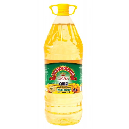 Олія соняшникова рафінована 2,0л "Королівський смак"