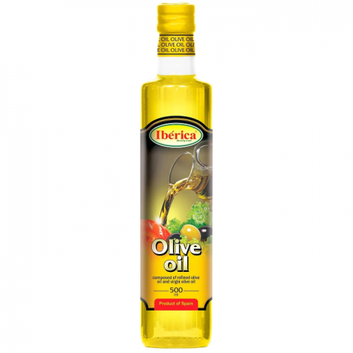 Оливкова олія 100% рафінована с/б Iberica 500 мл