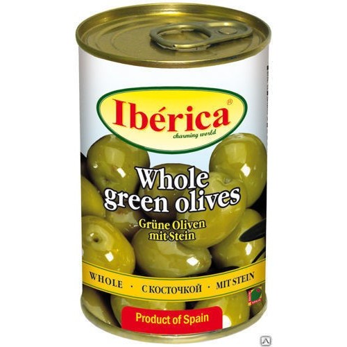 Оливки "IBERICA"  з/к  420 г