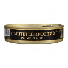 Паштет шпротный ж/б Рижское золото 160 г