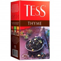 Чай чорний листовий з ароматом лимону і чебрецю Thyme Tess 90 г