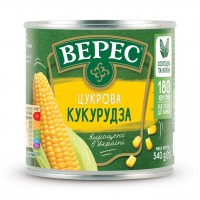 Кукуруза сахарная ж/б Верес 340 г