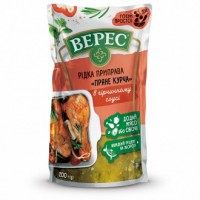 Рідка приправа Пряне курча в гірчичному соусі Верес 200 г