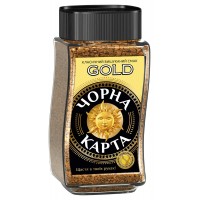 Кава розчинна с/б Gold Чорна Карта 190 г