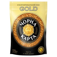 Кофе растворимый Gold Черная Карта 120 г