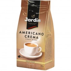 Кава натуральна смажена в зернах  «Americano Crema», ТМ «Jardin» 250г