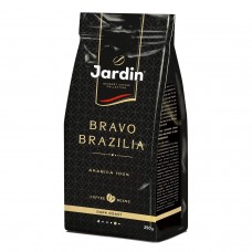 Кава натуральна смажена в зернах Bravo Brazilia Jardin 250 г