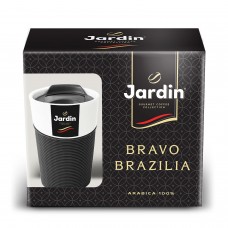 Кава натуральна смажена мелена  «Bravo Brazilia», 250г. ТМ «Jardin»+термочашка