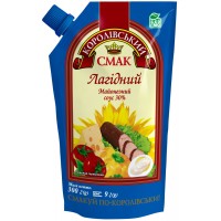 Соус майонезний 30% "Лагідний" 300 г «Королівський смак»