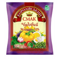 Майонез 50% Чудовий філ/пак Королівський смак 340 г