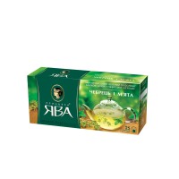 Чай китайський зелений Чебрець і м'ята в пакетиках 25 шт Принцеса Ява 37,5 г