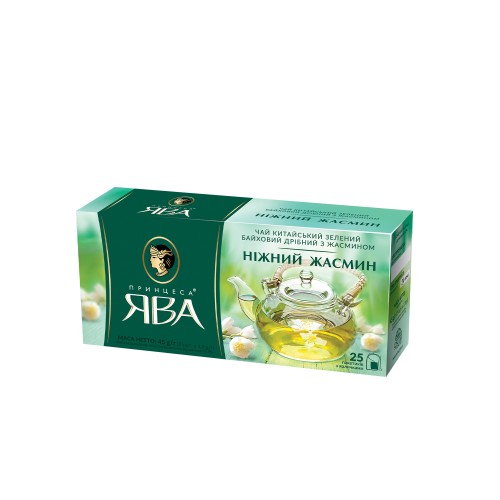 Чай зелений у пакетиках 25 шт Ніжний жасмин Принцеса ЯВА 45 г