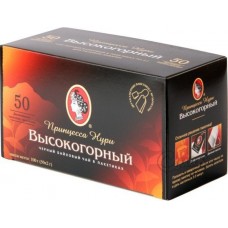 Чай індійський чорний байховий дрібний в пакетиках 50 шт Високогірний Принцеса НУРІ