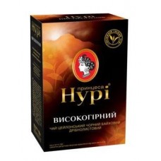 Чай чорний байховий дрібнолистовий «Високогірний», 85 г ТМ «Принцеса НУРІ»