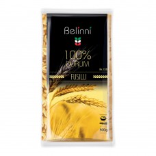 Макарони з твердих сортів пшениці Спіральки Pasta Fusilli №133 Belinni 500 г