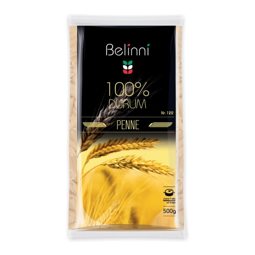 Макарони з твердих сортів пшениці Перо Belinni 500 г