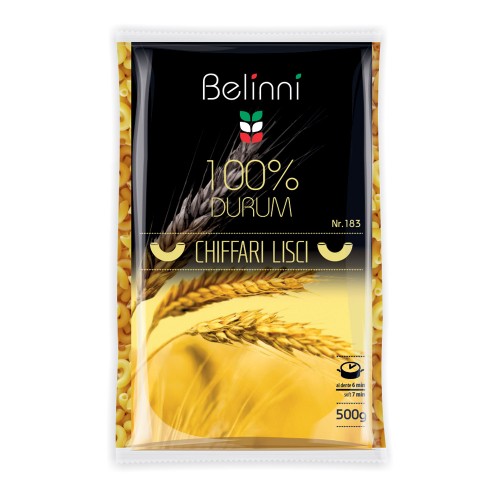 Макарони з твердих сортів пшениці Ріжки особливі Belinni 500 г