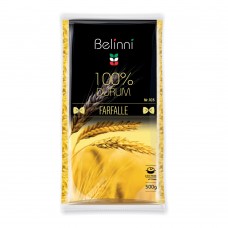Макароны из твердых сортов пшеницы Бабочки Farfalle №103 Belinni 500 г
