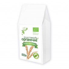 Пластівці пшеничні органічні миттєвого приготування Козуб продукт органіка 500 г