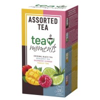 Набір чаїв Tea Moments у сашетах Асорті Чаїв 24 саш 39 г Original Bergamot Summег Maт