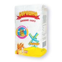 Мука пшеничная высшего сорта Щедра Торбинка 1 кг