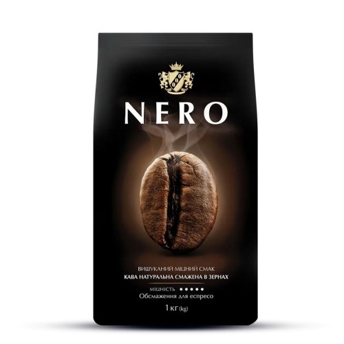 Кава натуральна смажена в зернах Nero Ambassador 1 кг