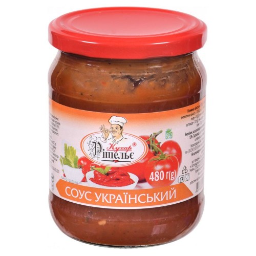 Соус томатний Український Королівський смак 480 г