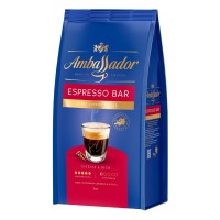 Кофе натуральный жареный в зернах Espresso Bar темной обжарки Ambassador 1 кг 