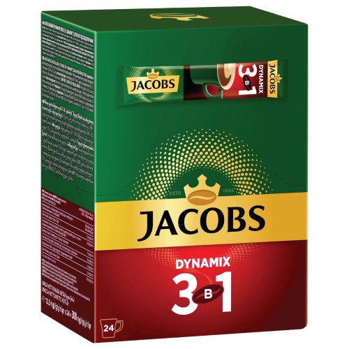Напиток кофейный растворимый 3в1 Dynamix Jacobs 24 стика