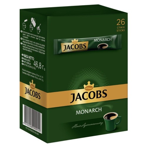 Кава розчинна Jacobs Monarch 26 стіків