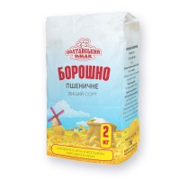 Мука пшеничная высшего сорта Полтавський смак 2 кг