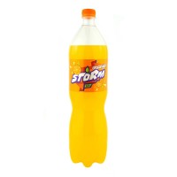 Напій сильногазований Зі смаком Апельсину Orange Storm 1,5 л