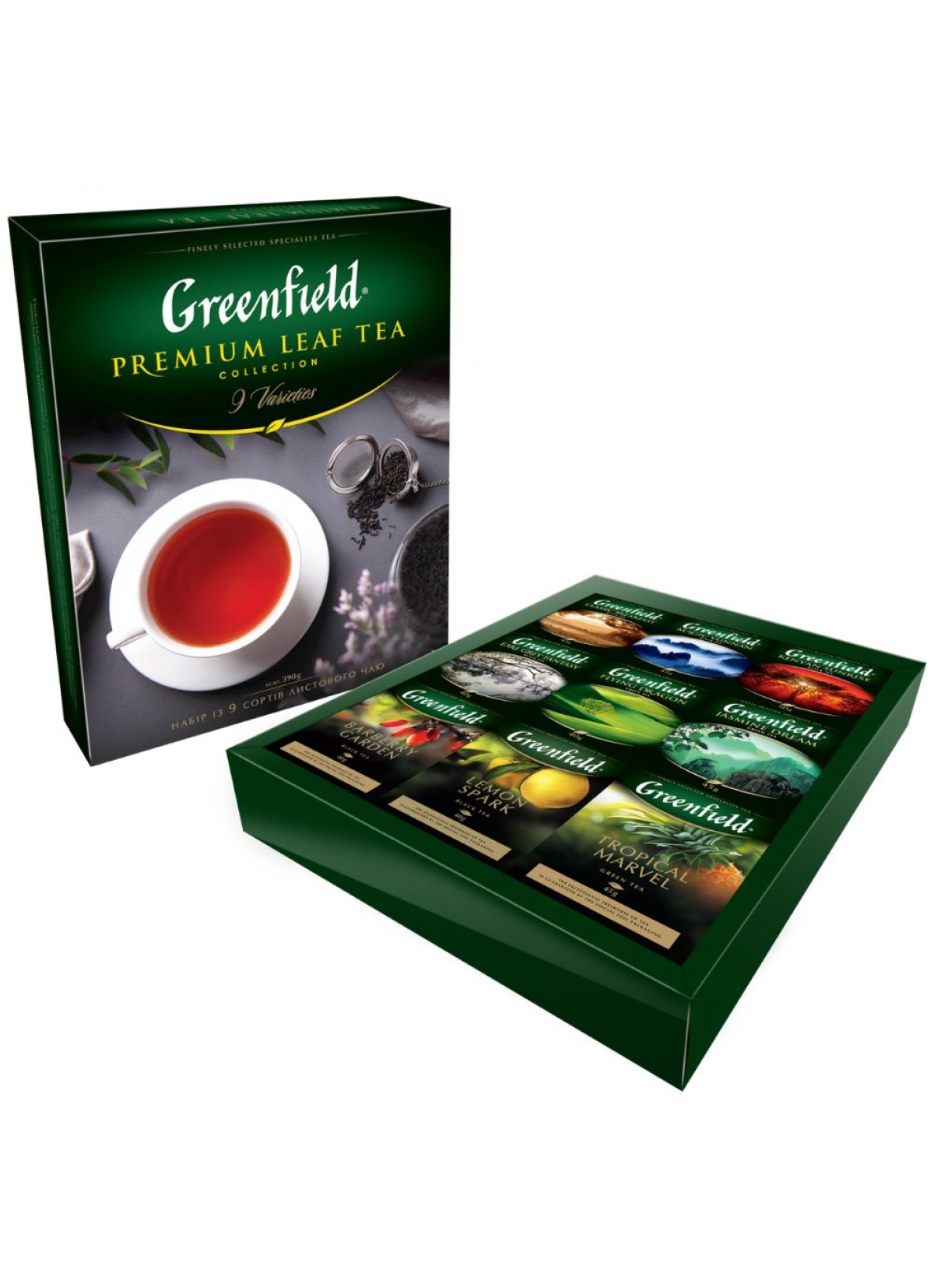 Набор чая Гринфилд «Premium tea Collection», 30 видов, пакетиков в конвертах — Офисная техника