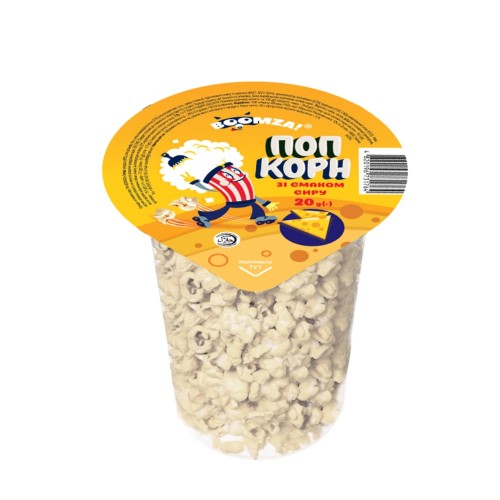 Попкорн стакан со вкусом сыра BOOMZA 20 г