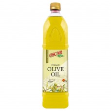 Олія з оливкових вижимок рафінована з додаванням оливкової олії нерафінованої Pomace Oscar foods 1000 мл