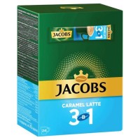 Напій кавовий розчинний 3в1 Caramel Latte Jacobs 24 стика