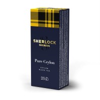 Чай черный цейлонский 25 пакетиков Pure Ceylon Sherlock Secrets 50 г